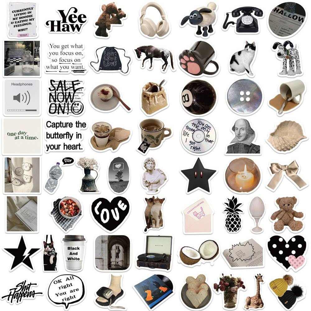 Simple Decorative Sticker-TAHARA - Image 10