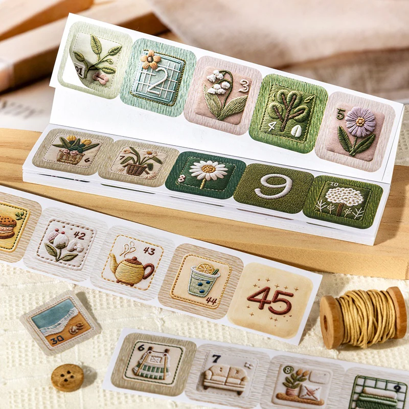 50-Day Wish List Sticker Book 20PCS - Image 2