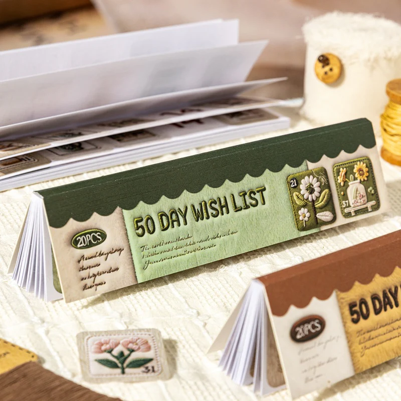50-Day Wish List Sticker Book 20PCS - Image 7