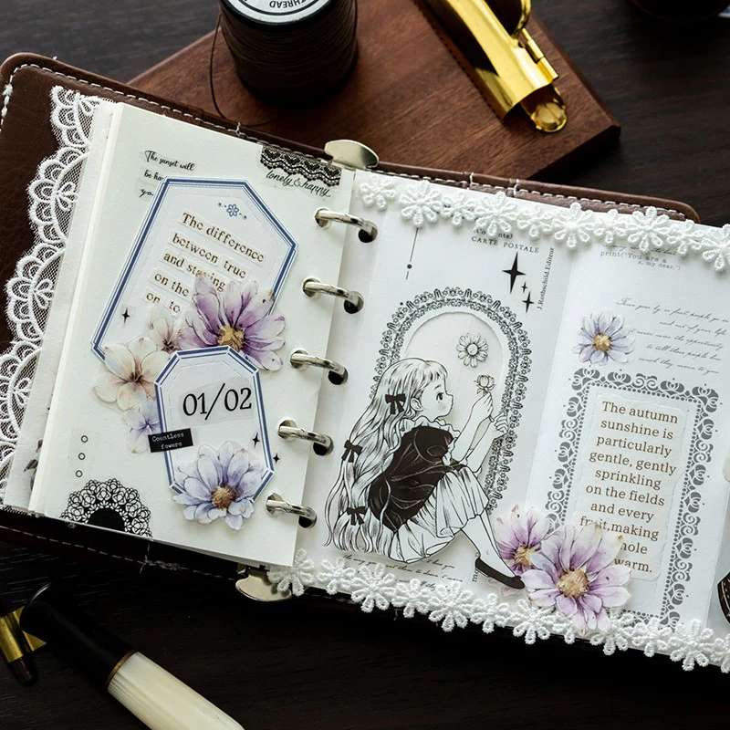 Accordion Flower Paper Series – Foldable Sticky Notes - Image 5