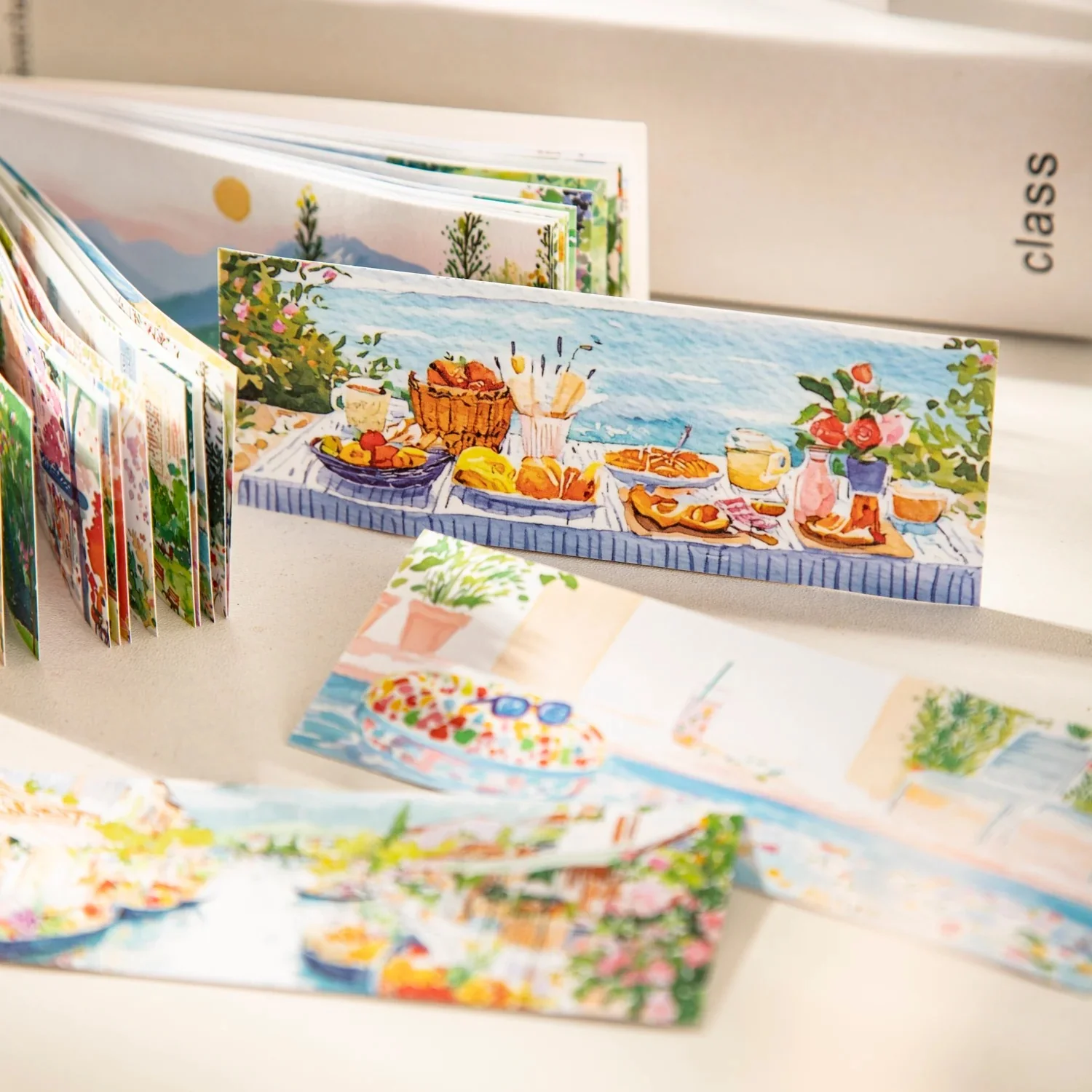 An Old Book Sticker Book 18PCS - Image 13