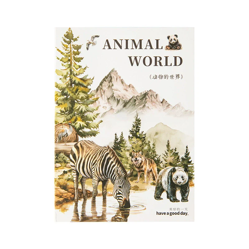 Animal World Series – Forest Scene Sticker Book - Image 3