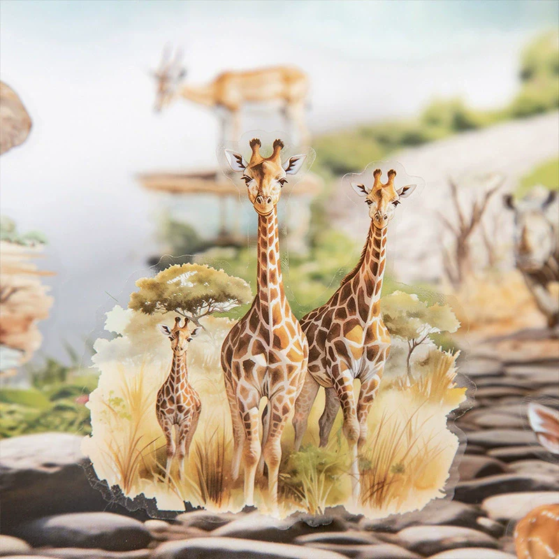 Animal World Series – Forest Scene Sticker Book - Image 5