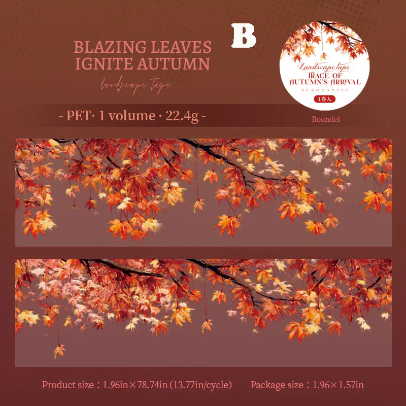 Autumn Marks Have Arrived Tape - Image 12