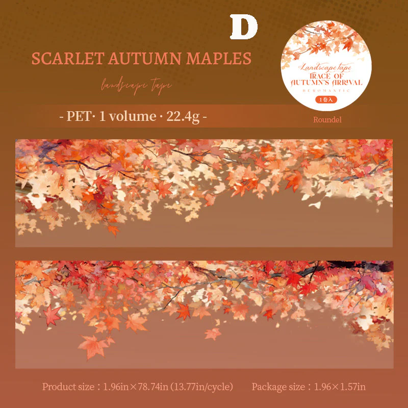 Autumn Marks Have Arrived Tape - Image 14