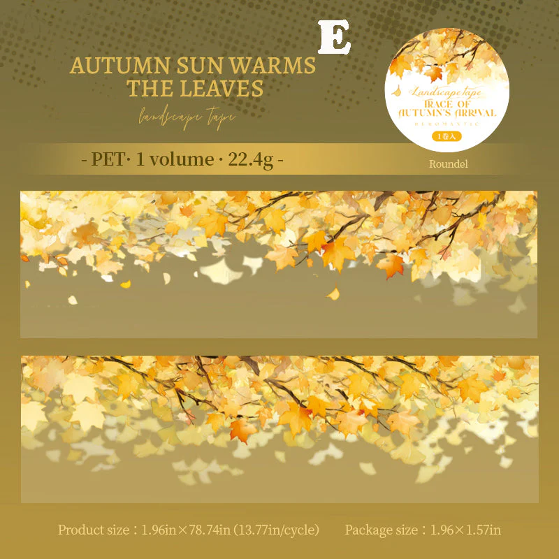 Autumn Marks Have Arrived Tape - Image 15