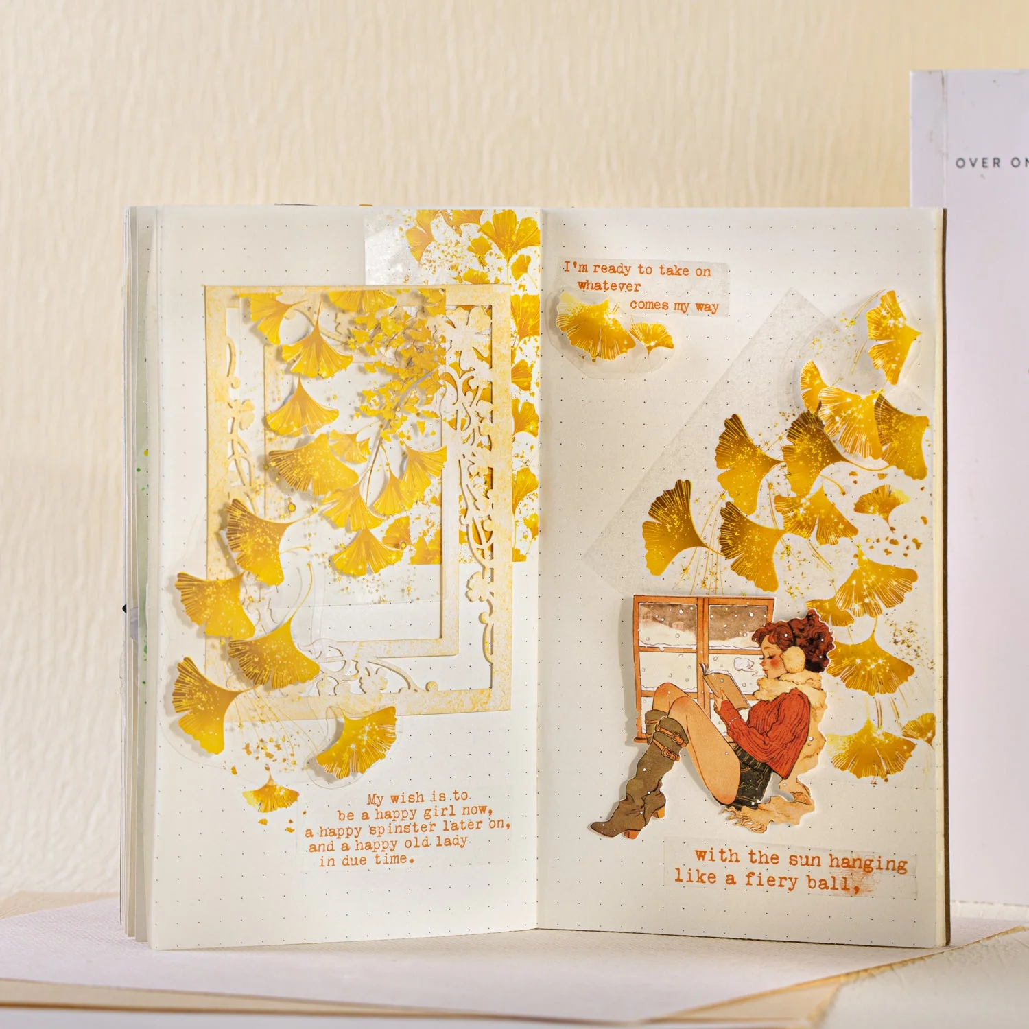 Autumn Words Sticker 20pcs - Image 3