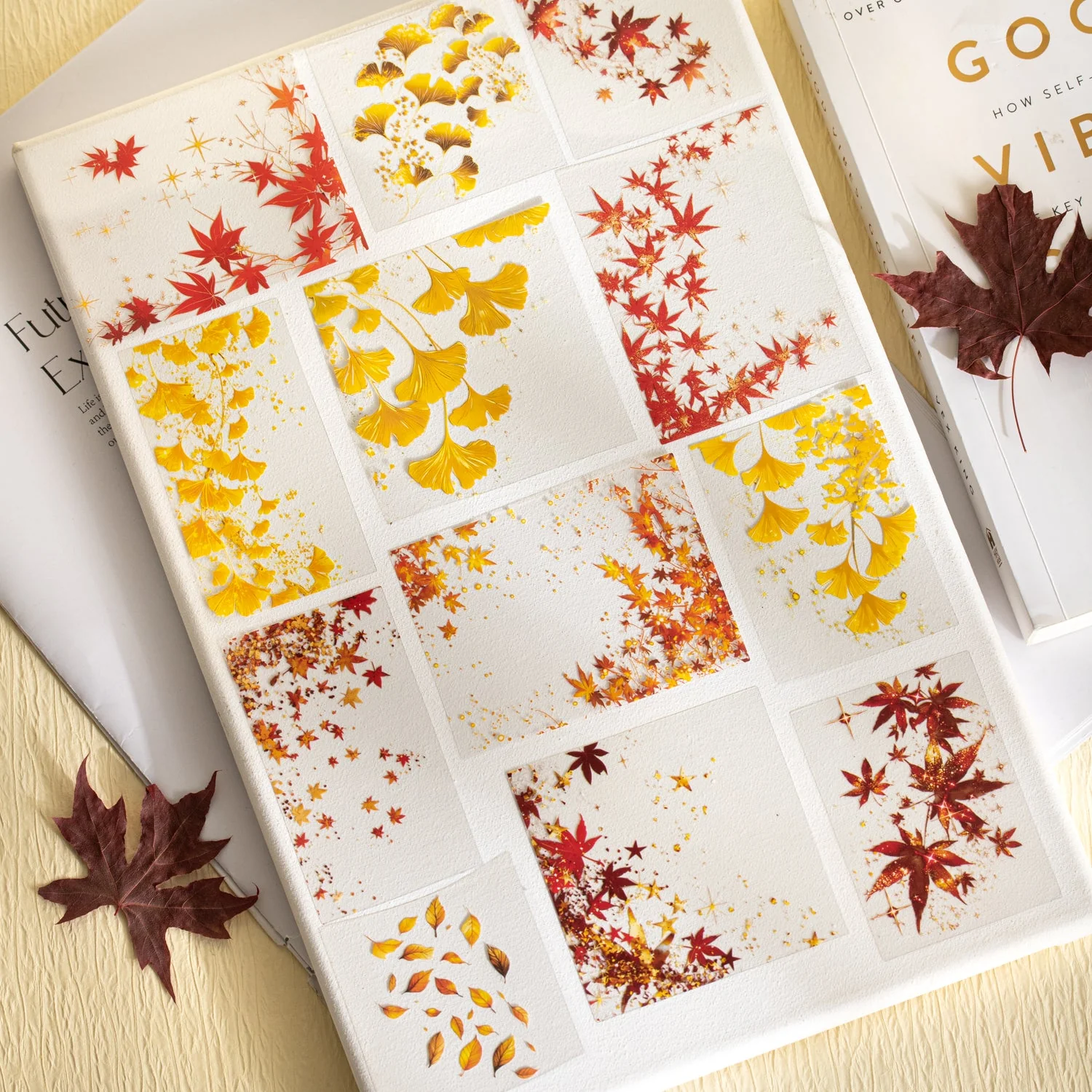 Autumn Words Sticker 20pcs - Image 9