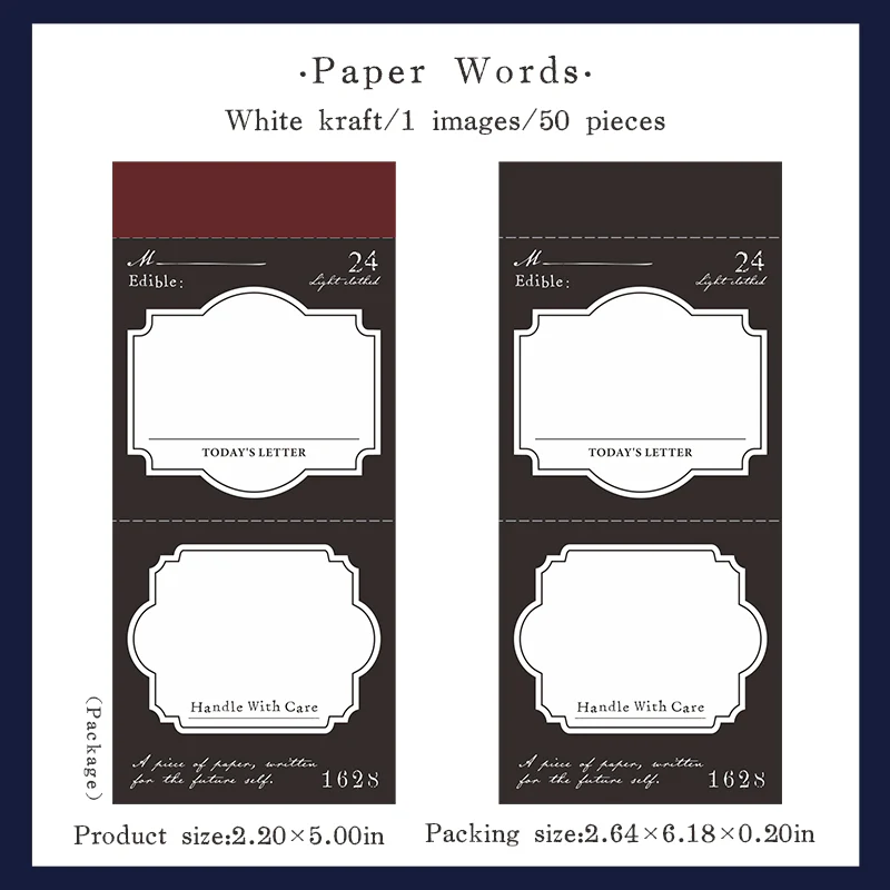 Life Notes Series Note Paper 80Pcs - Image 28