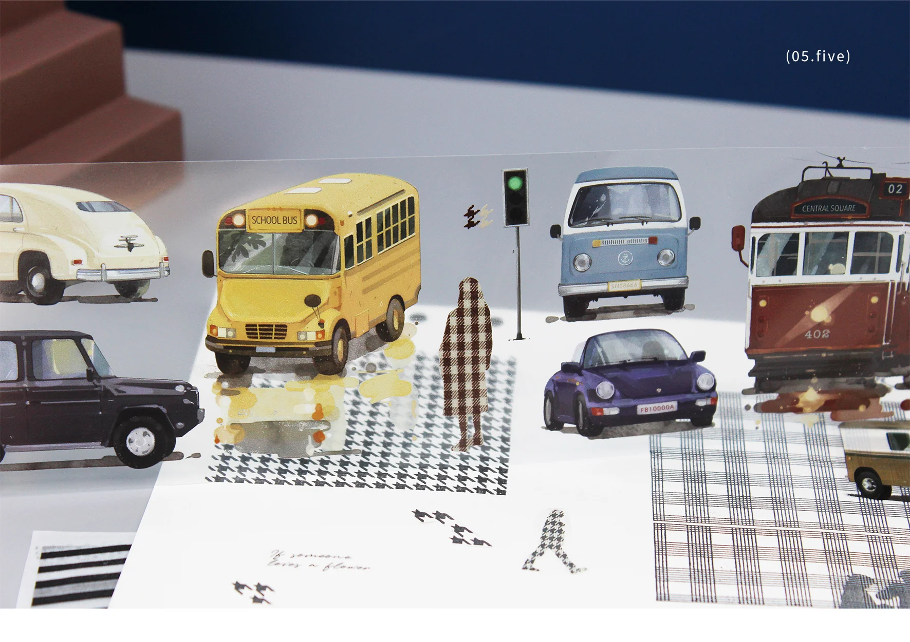 Street View Character Tape-TAHARA - Image 3