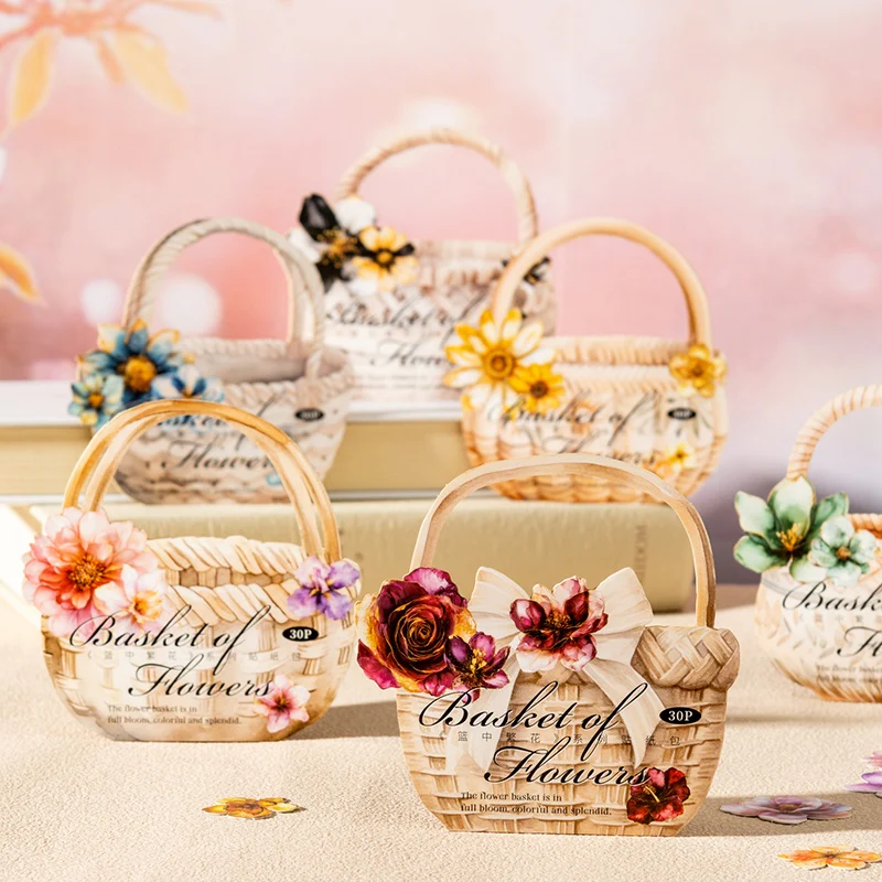 Basket of flowers Series Sticker Pack - Image 6