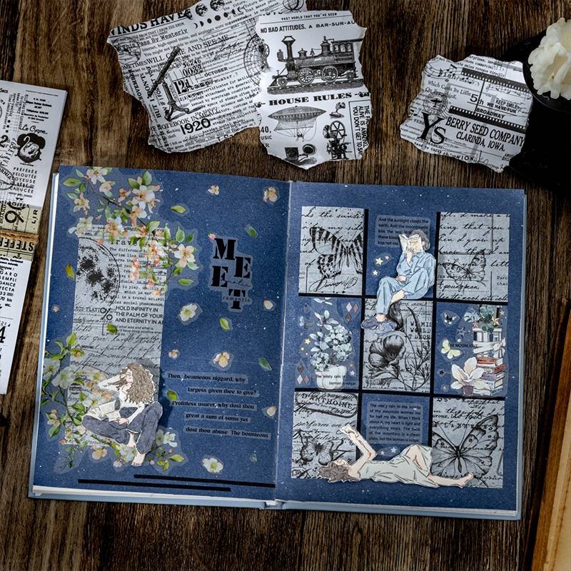Books in the Paper Pavilion Series – Material Stickers - Image 5