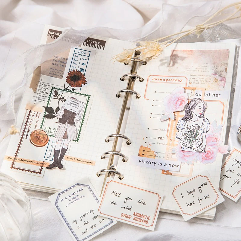 Border Memoir Series Sticky Notes-TAHARA - Image 6