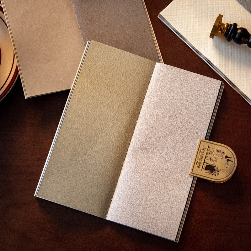 Café Hopping Series Textured Special Paper Journal - Image 7