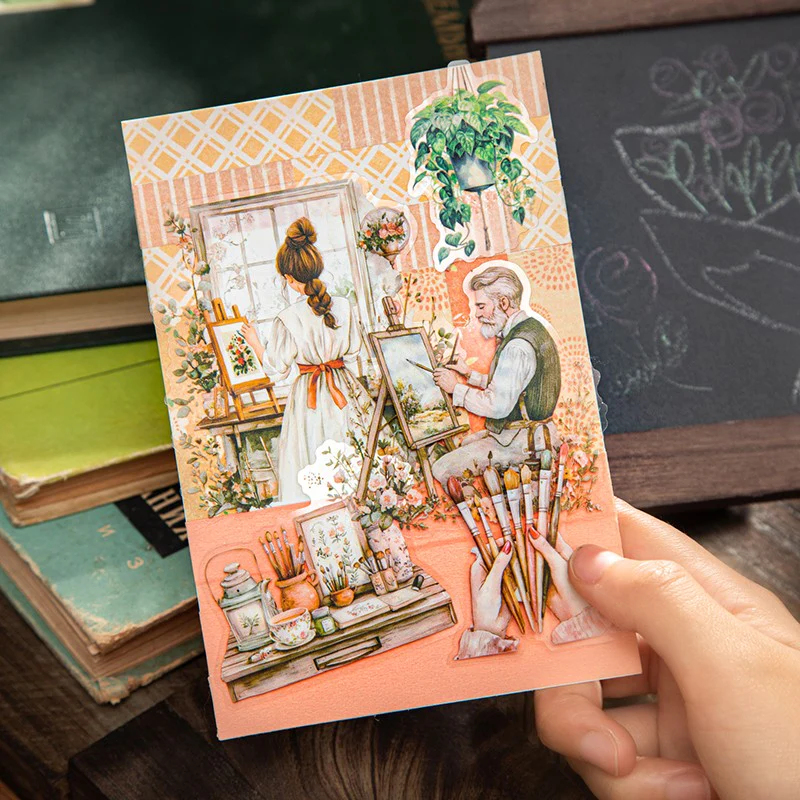 Career Dreamer Series Character Scenery Sticker Pack - Image 8