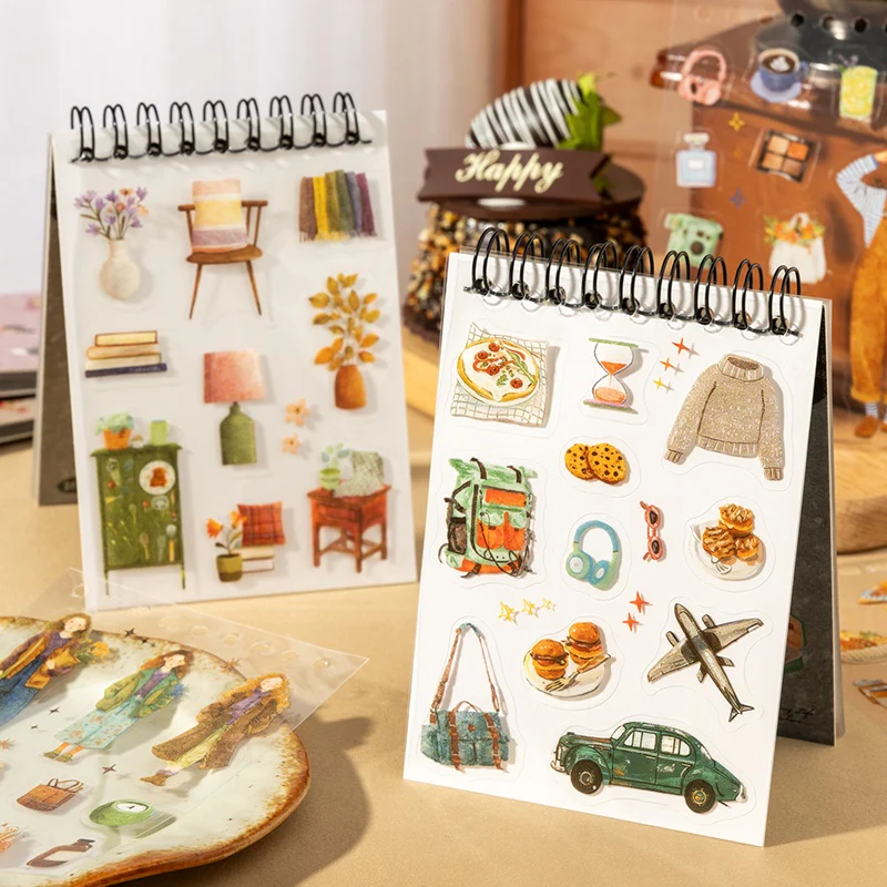Chasing the Ordinary Series PET Sticker Book 20PCS - Image 46