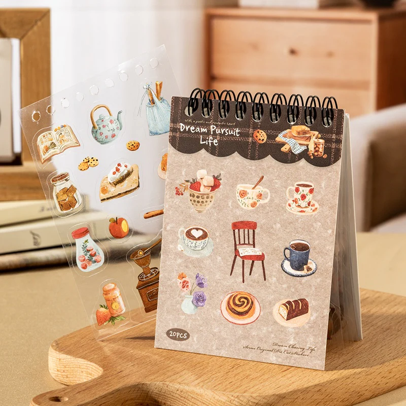 Chasing the Ordinary Series PET Sticker Book 20PCS - Image 51