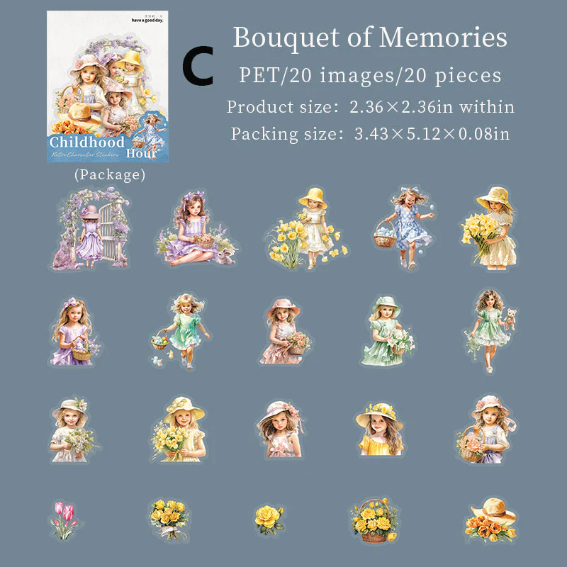 Childhood Hour Sticker 20pcs - Image 14