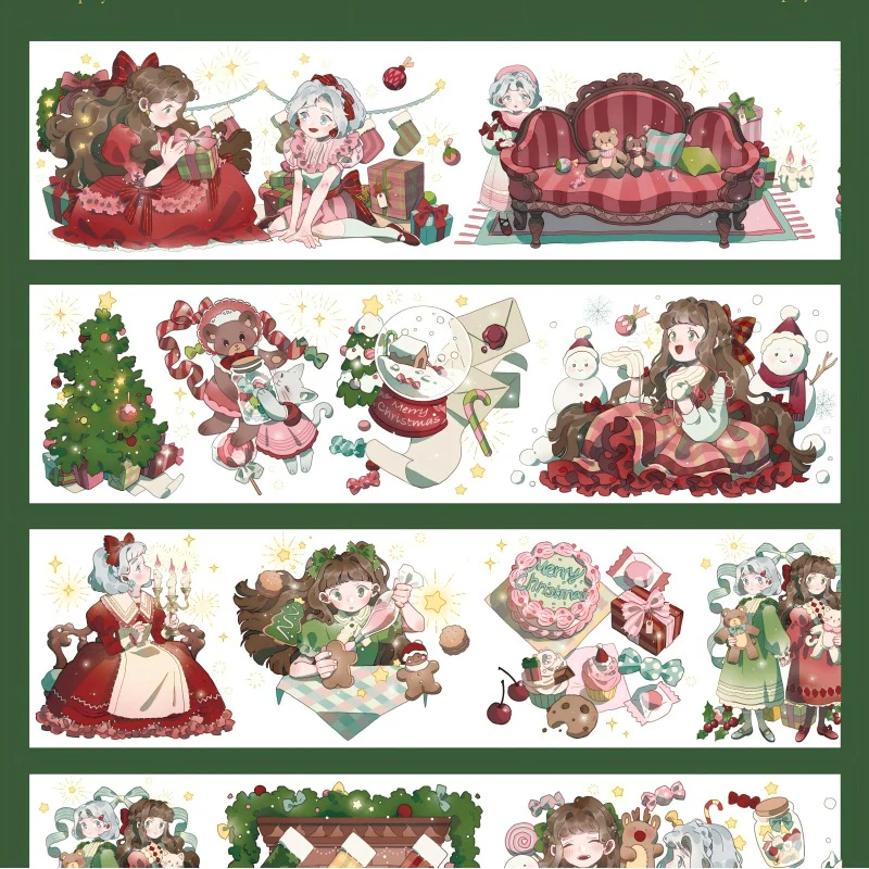 Christmas scene tape 10M - Image 3