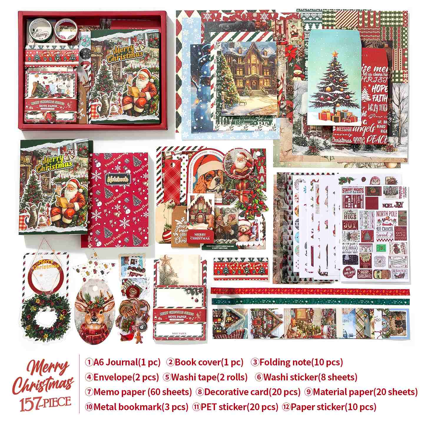 Christmas Series Gift Box Material Set - Image 11