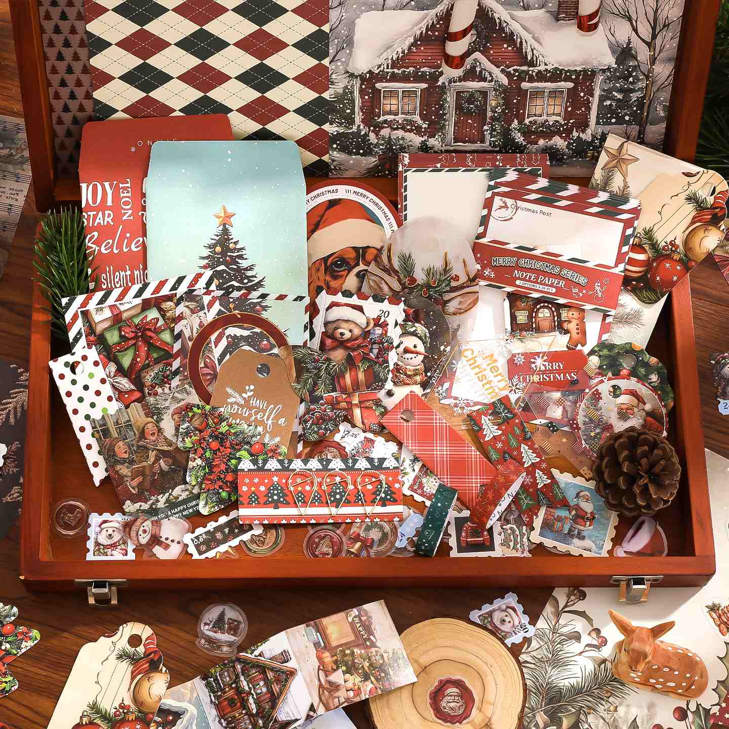 Christmas Series Gift Box Material Set - Image 6