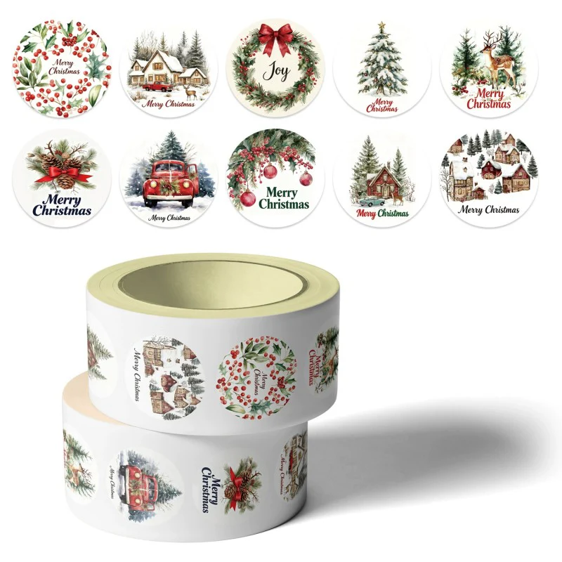 Christmas Sticker Tape - Image 4