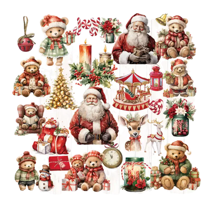 Christmas Stickers 23Pcs - Image 7