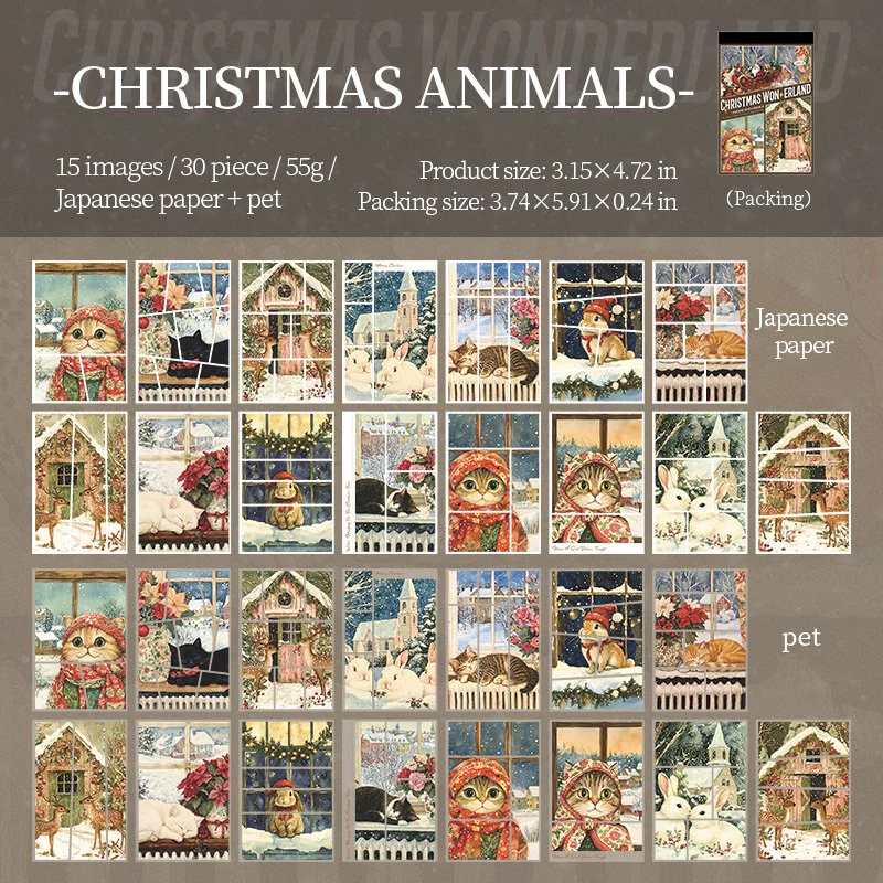 Christmas Wonderland sticker books - Image 41