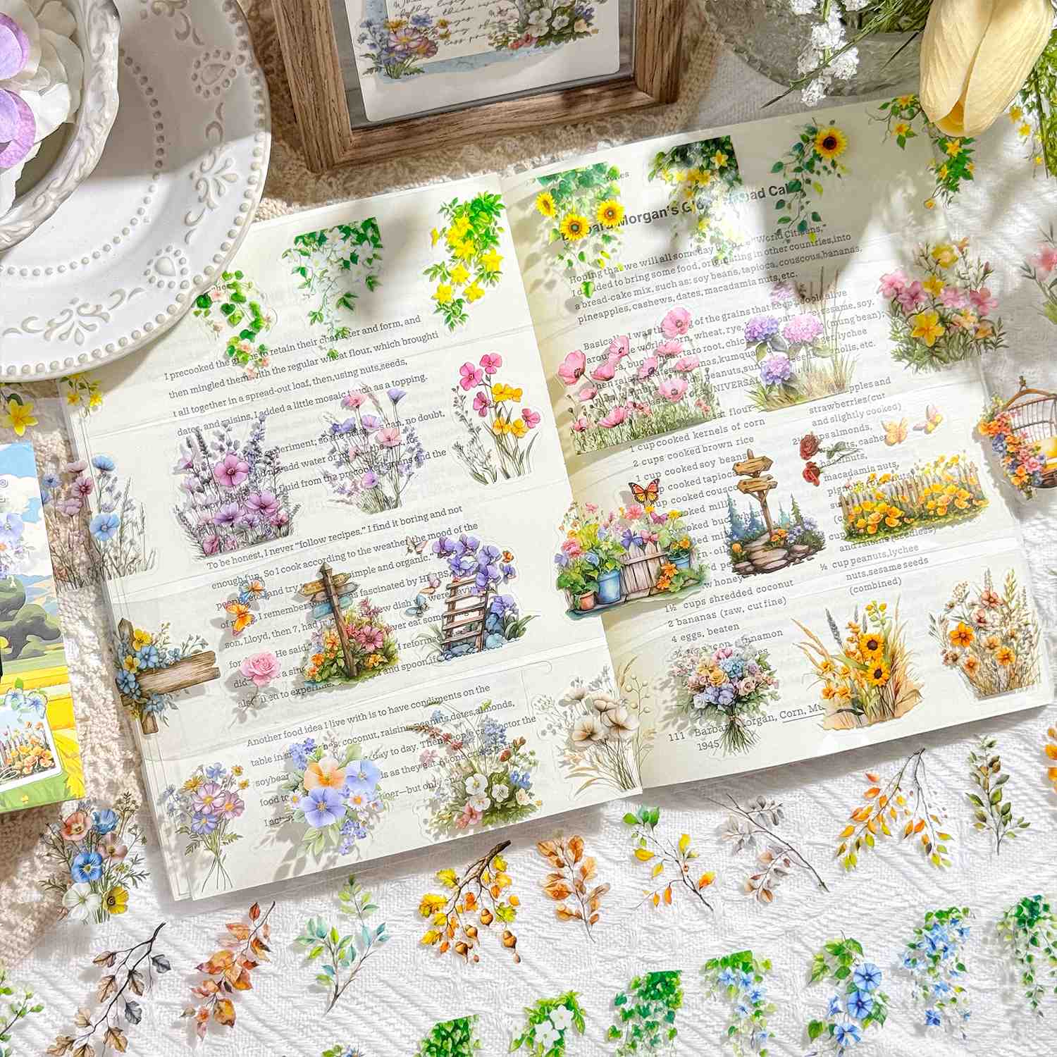 Chunxun Flower Mirror Character Tape Set - Image 3