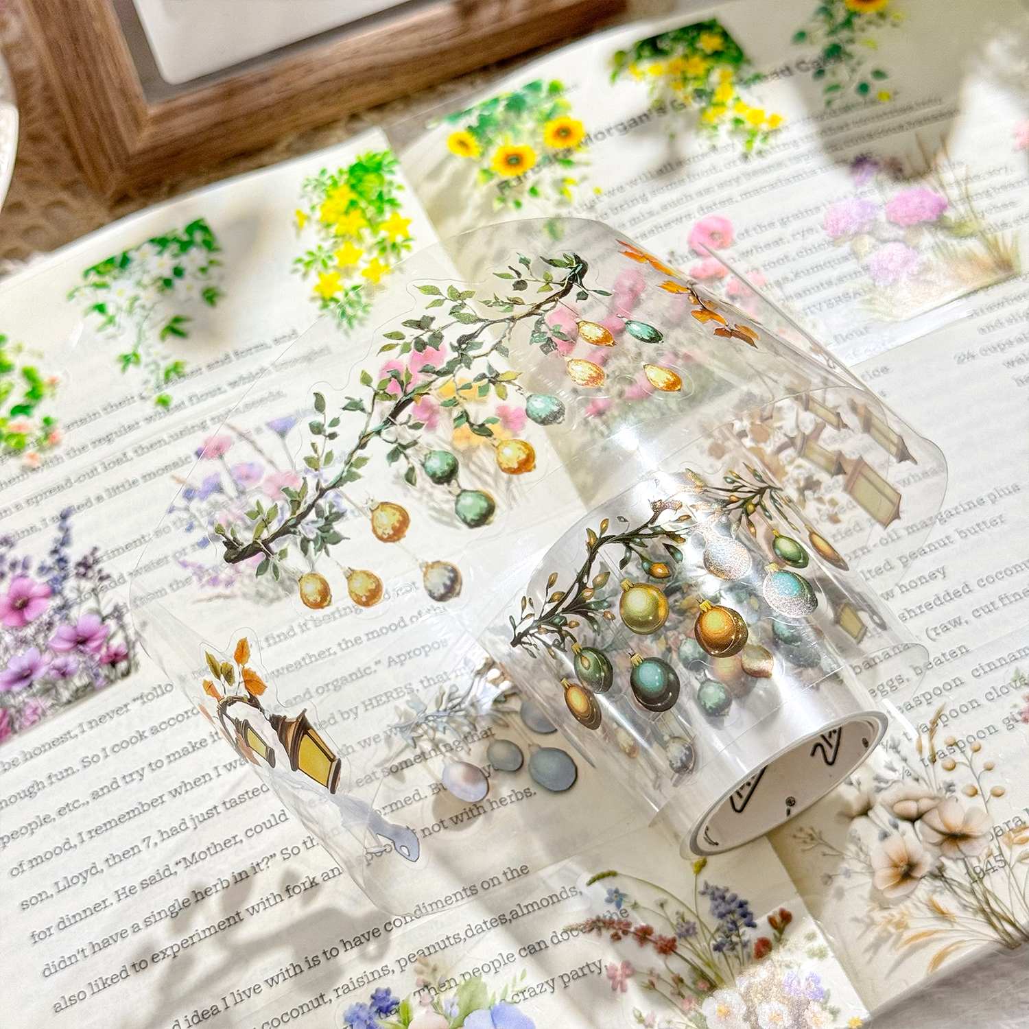Chunxun Flower Mirror Character Tape Set - Image 4