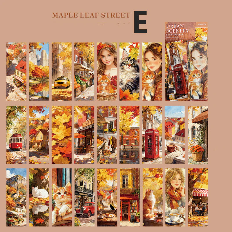 City Romance Sticker 25pcs - Image 13