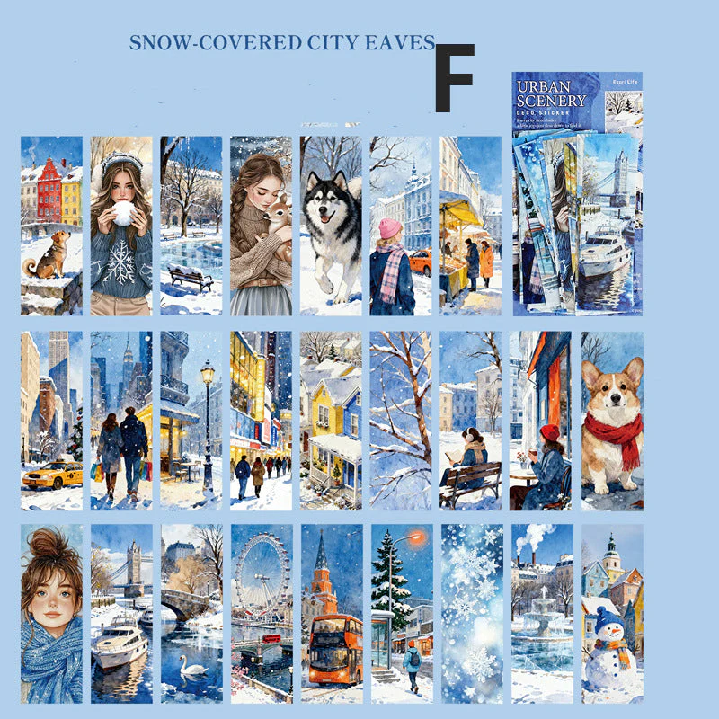City Romance Sticker 25pcs - Image 14