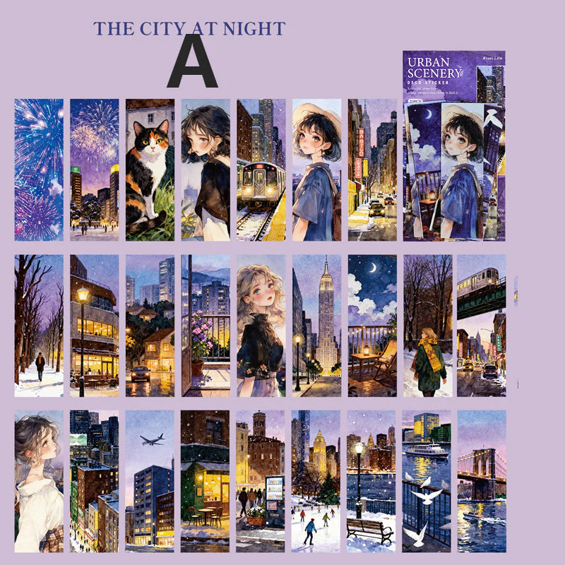 City Romance Sticker 25pcs - Image 9