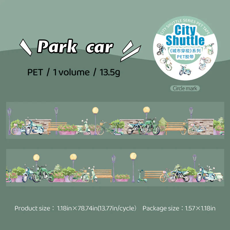 City Transit Series Urban Transportation Sticker Pack - Image 16