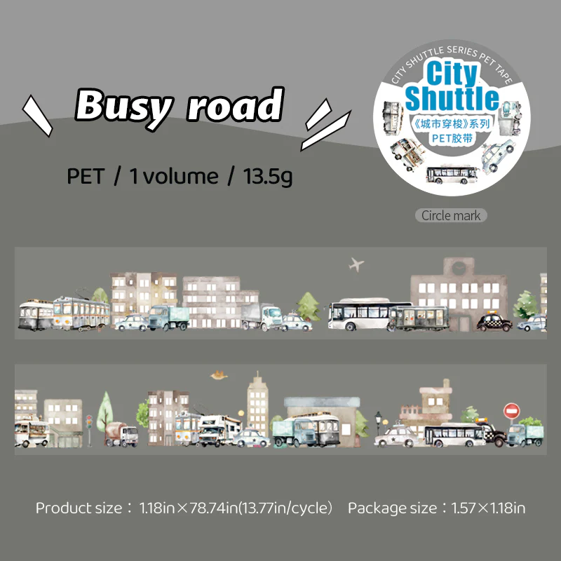 City Transit Series Urban Transportation Sticker Pack - Image 17