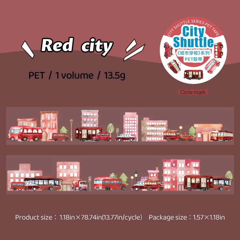 City Transit Series Urban Transportation Sticker Pack - Image 18
