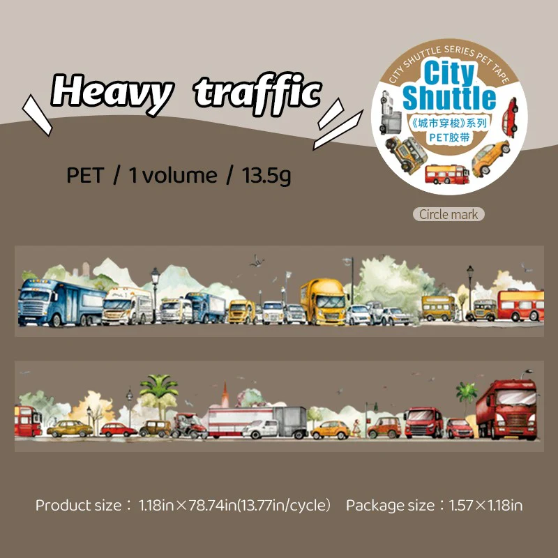 City Transit Series Urban Transportation Sticker Pack - Image 20