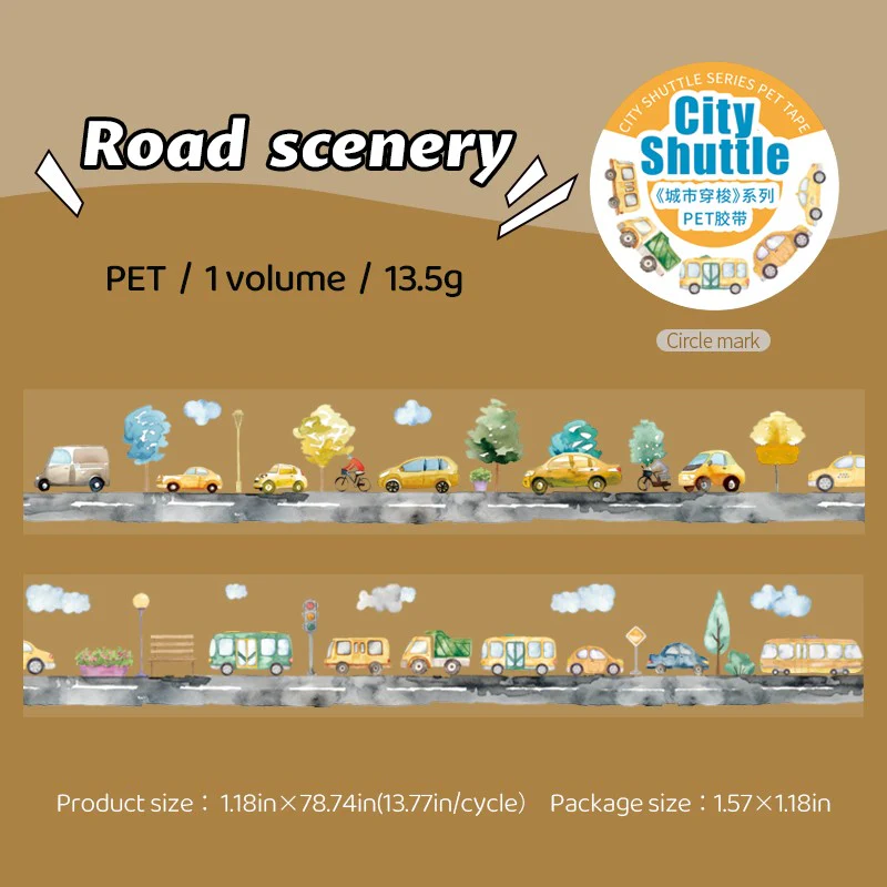 City Transit Series Urban Transportation Sticker Pack - Image 21