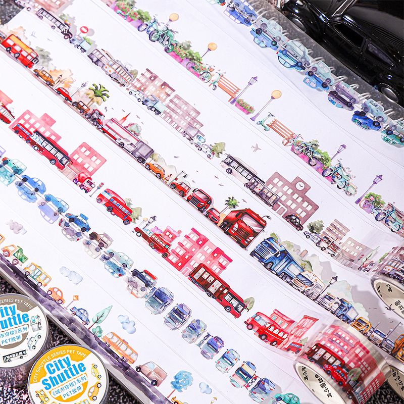 City Transit Series Urban Transportation Sticker Pack - Image 5