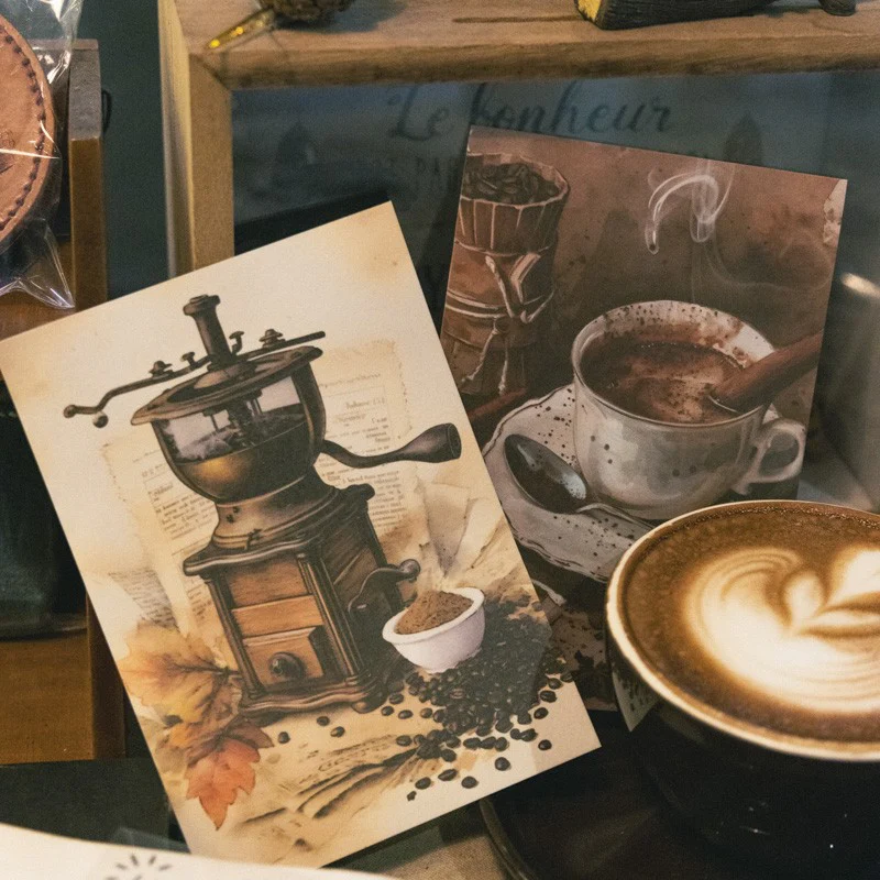 Coffee Meets Bookstore Sticker Book-TAHARA - Image 5