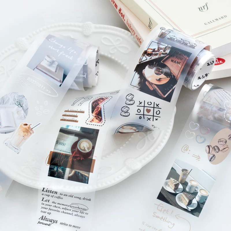 Coffee Poetry Series PET Tape - Image 4