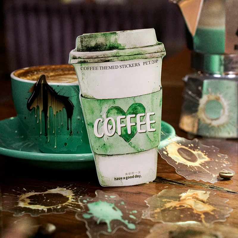 Coffee color series sticker packs - Image 3