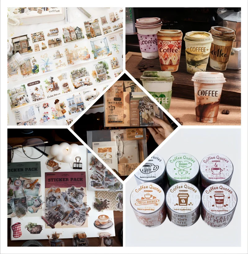 Coffee color series sticker packs - Image 53
