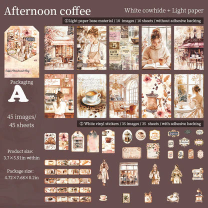 Coffee Theme Pack 45pcs - Image 7