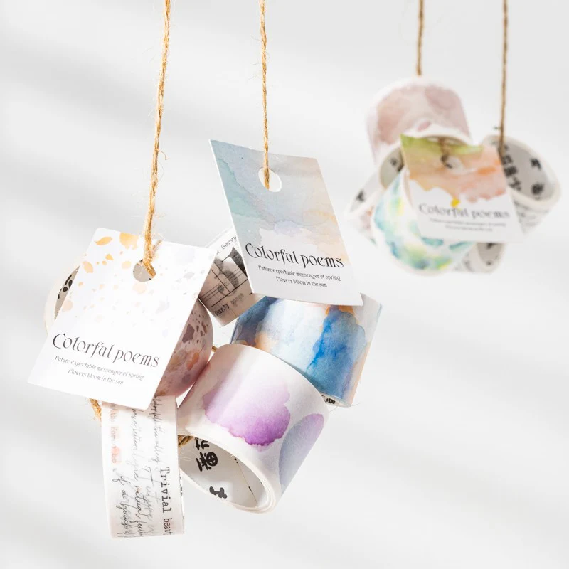 Colorful Poetry series Washi Tape - Image 3