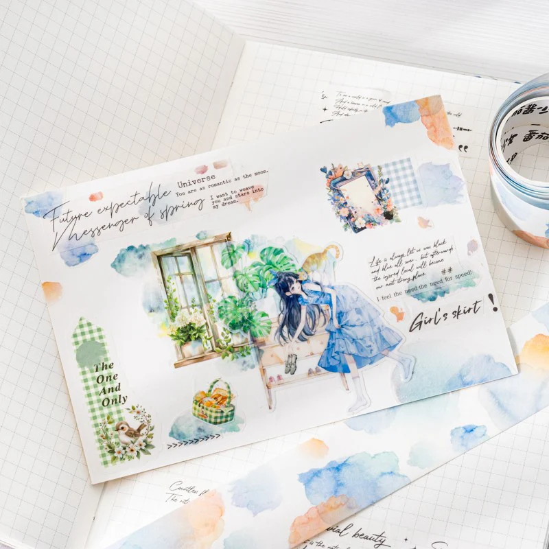 Colorful Poetry series Washi Tape - Image 5