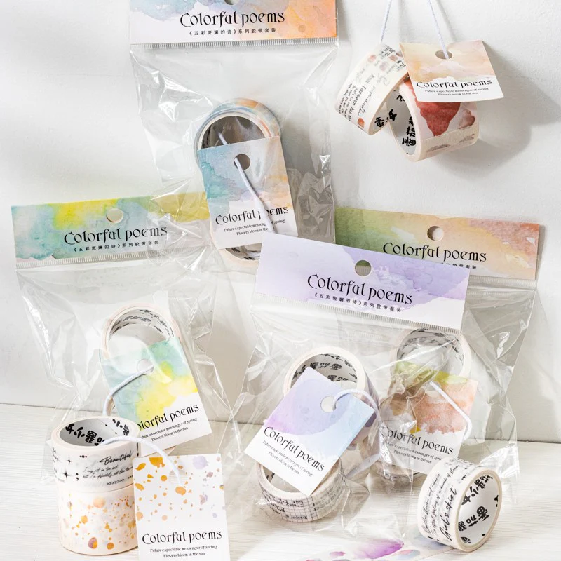 Colorful Poetry series Washi Tape - Image 7