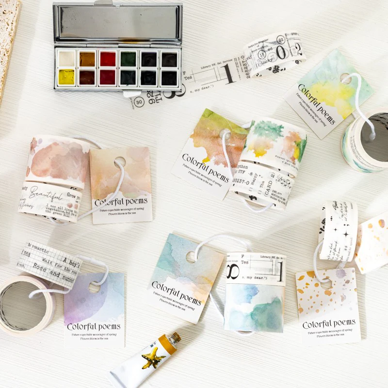 Colorful Poetry series Washi Tape - Image 8
