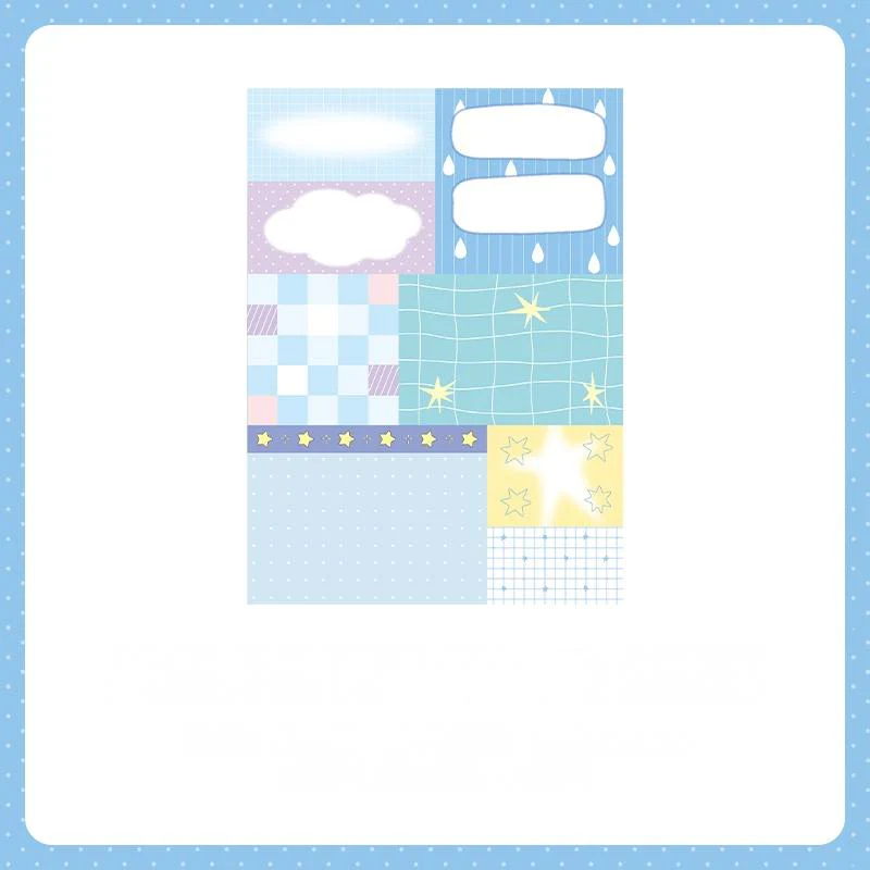 Colorful Rain Curtain Notepad Series - Image 8