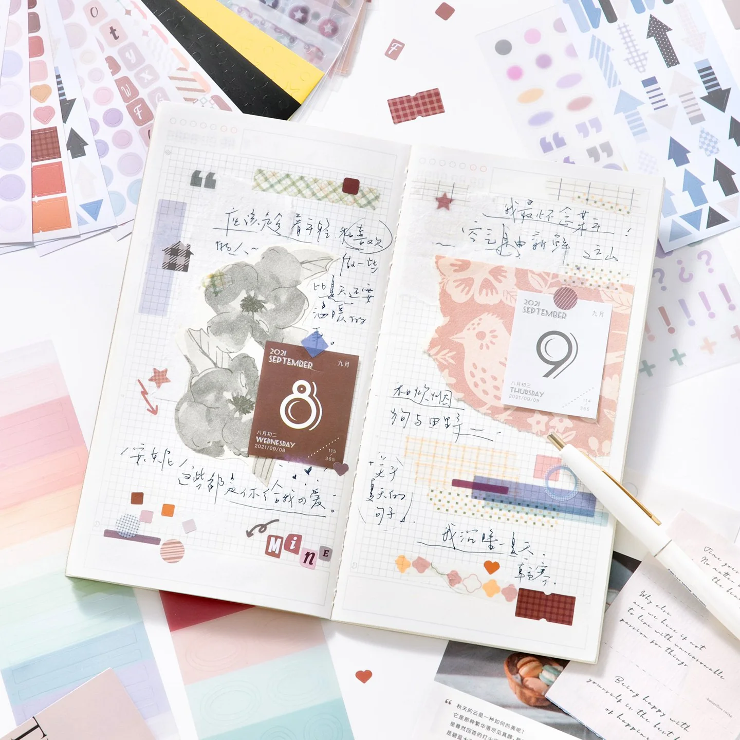 Colorful World Series Sticker Book 25PCS - Image 13
